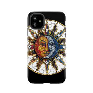 Celestial Mosaic Sun And Moon Coaster Tough Phone Case