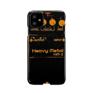 Chainsaw Guitar Pedal (Boss Hm-2) Phone Case