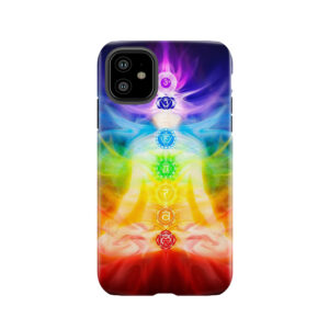 Chakras And Energy Flow On Human Body Art Photo Print Tough Phone Case