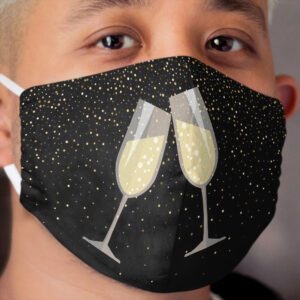 Champagne Toast Cloth Face Mask