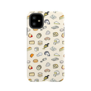 Cheese Pattern Tough Phone Case