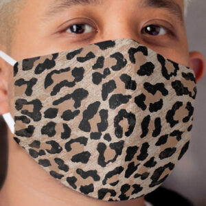 cheetah leopard print Cloth Face Mask