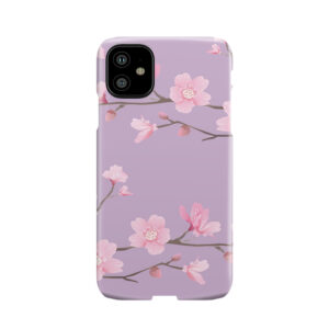 Cherry Blossom - Pastel Purple Phone Case
