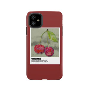 Cherry Polaroid Tough Phone Case