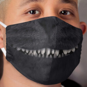 Cheshire Cat smile Cloth Face Mask 2