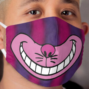 Cheshire Cat Smile Cloth Face Mask