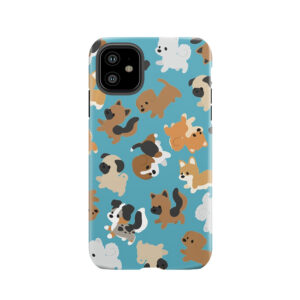 Chibi Puppers Tough Phone Case