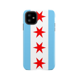 Chicago Flag Tough Phone Case