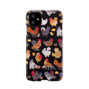 Chicken And Chick - Dark Phone Case