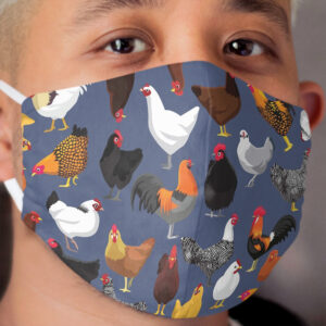 Chickens Cloth Face Mask