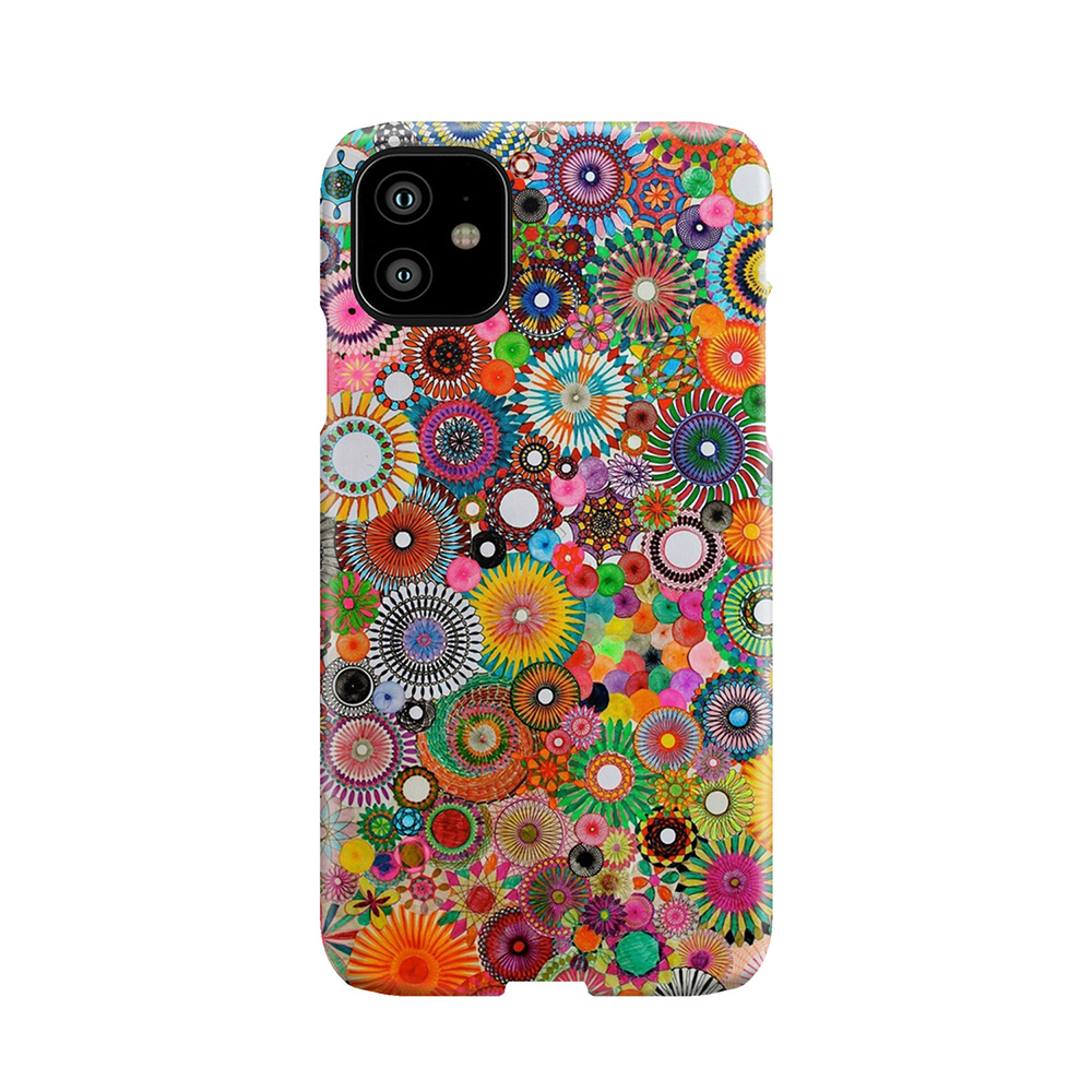 Childhood Dreams, A Colourful Spirograph Drawing! Phone Case
