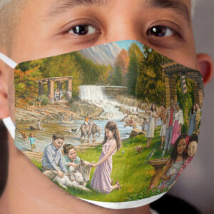 Children in Paradise Cloth Face Mask