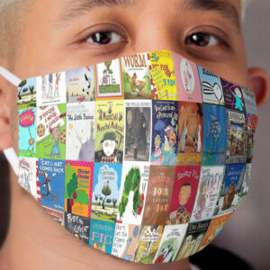 Children Picture Book Covers Cloth Face Mask