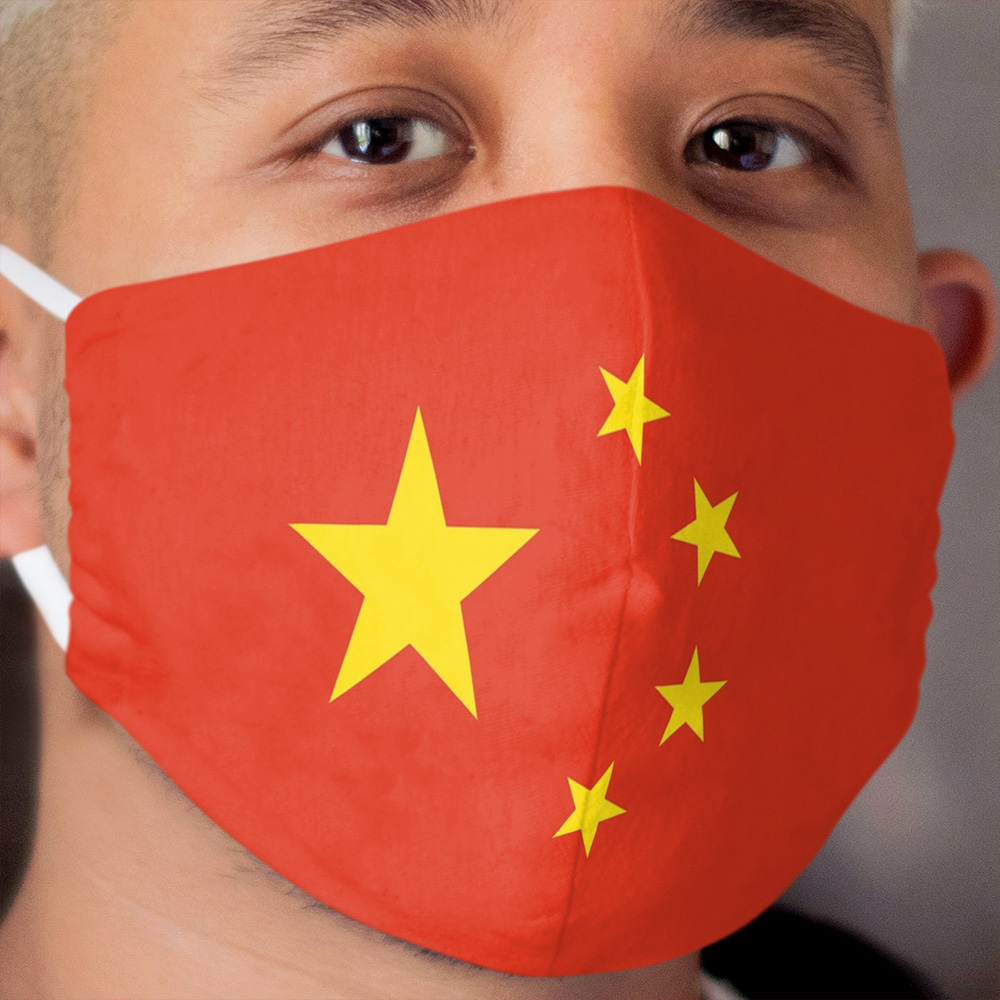 China flag Cloth Face Mask