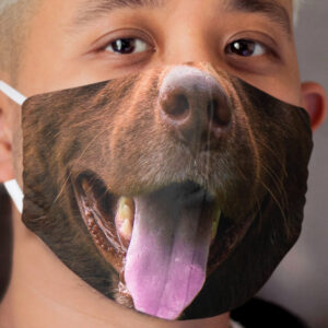Chocolate Labrador Cloth Face Mask