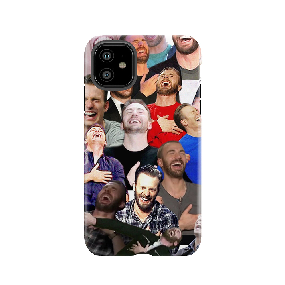 Chris Evans Laughing Tough Phone Case