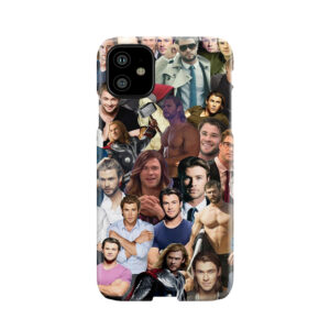 Chris Hemsworth Collage Phone Case
