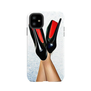 Christian Louboutin Sexy High Heel Red Bottoms Heels Up Tough Phone Case