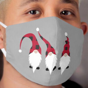 Christmas Gnomes Cloth Face Mask