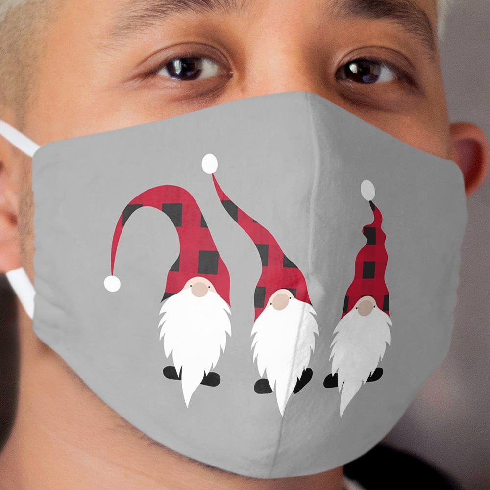 Christmas Gnomes Cloth Face Mask