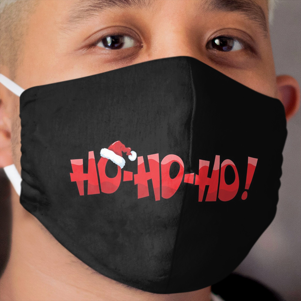 Christmas Ho ho ho Cloth Face Mask