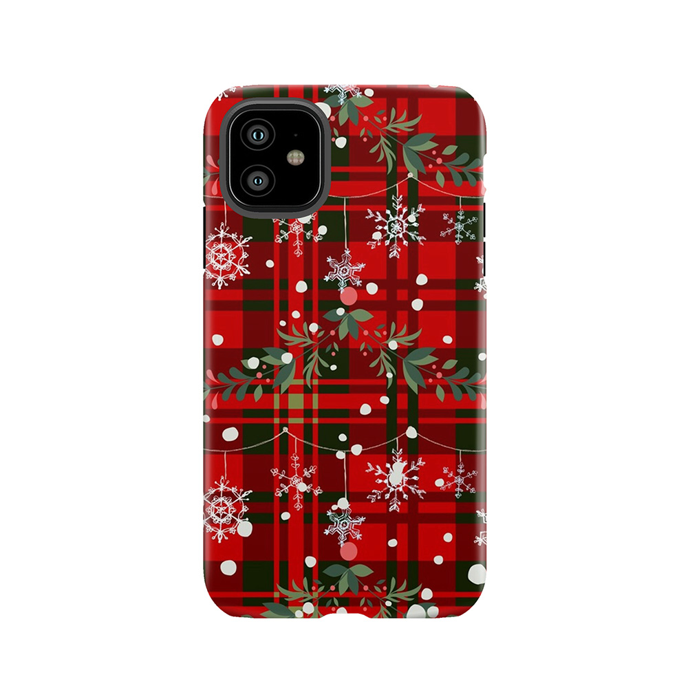 Christmas Tartan Tough Phone Case