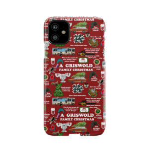Christmas Vacation Collage Phone Case