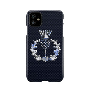 Chrome Like Scottish Thistle Phone Case