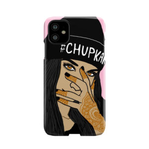 Chup Kar Beanie Girl Phone Case