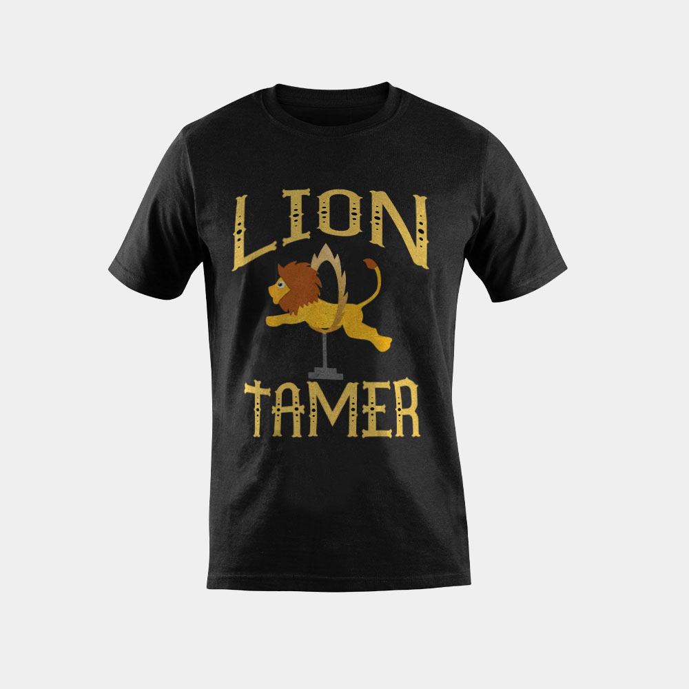 Circus Lion Tamer Shirt - Lion Tamer Costume T-Shirt