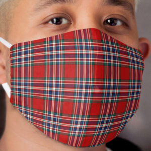 Clan MacFarlane Tartan Cloth Face Mask