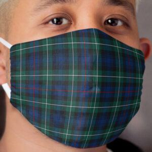 Clan Mackenzie Tartan Cloth Face Mask