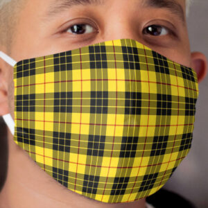 Clan MacLeod Tartan Cloth Face Mask