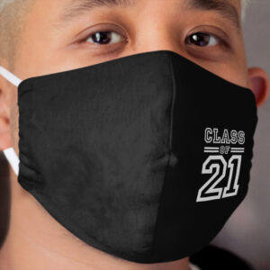Class of 2021 - Senior Graduation School Cloth Face Mask