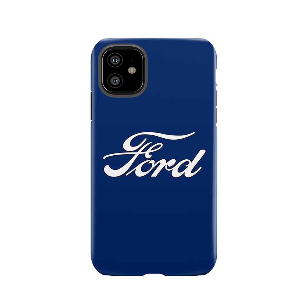 Classic Car Logos: Ford Tough Phone Case