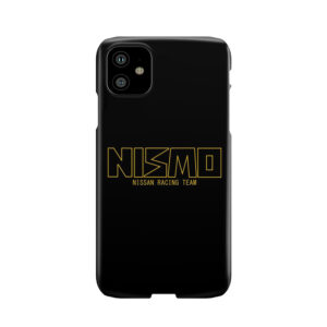 Classic Gold And Black Nismo Nissan Racing Team Logo Phone Case