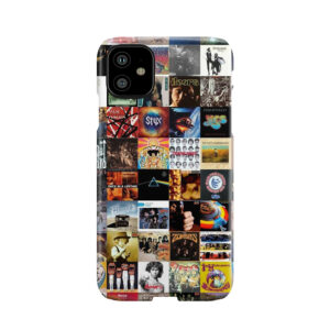 Classic Rock Covers - Collage Phone Case