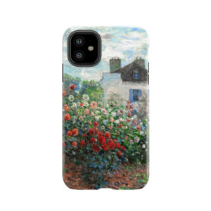 Claude Monet Artist's Garden Argenteuil Fine Art Tough Phone Case