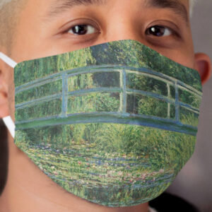 Claude Monet - The Water-Lily Pond Cloth Face Mask