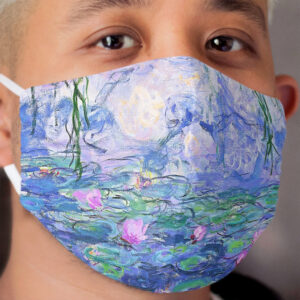 Claude Monet Water Lilies Cloth Face Mask