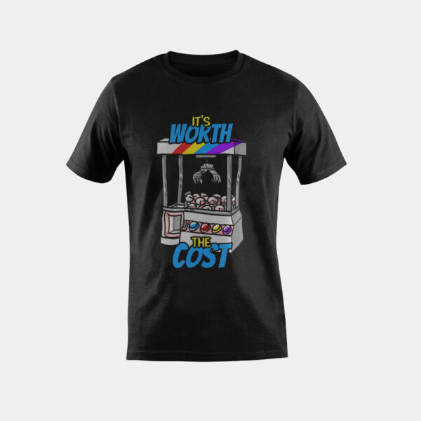 Claw Machine Enthusiast It's Worth It Crane Game Gift T-Shirt