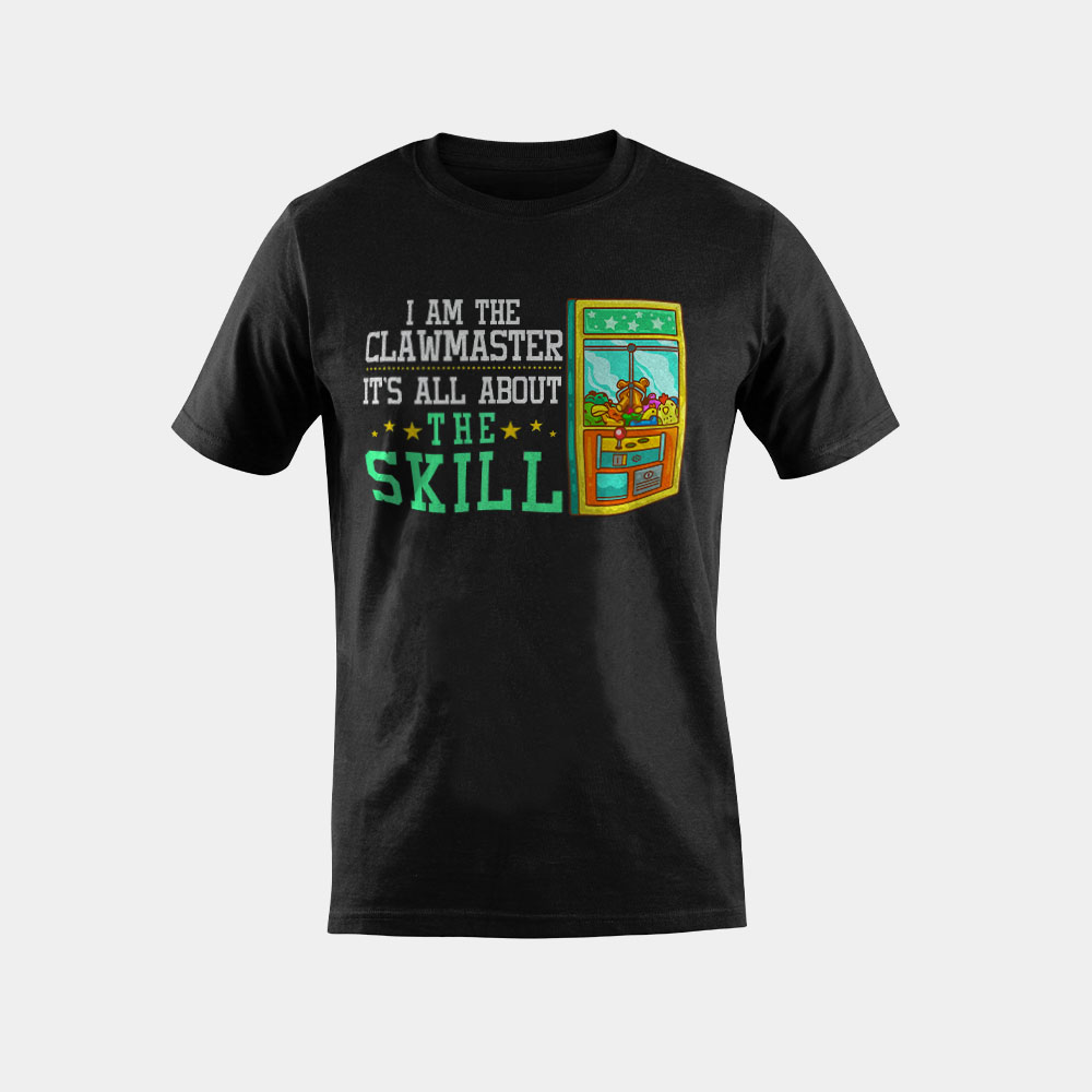 Claw Machine Gift Skill Crane Machine T-Shirt