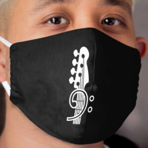 Clef bass guitar Cloth Face Mask