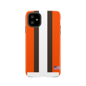 Cleveland Helmet Stripe Tough Phone Case