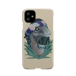 Clever Girl - Blue Phone Case
