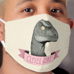 Clever Girl Cloth Face Mask