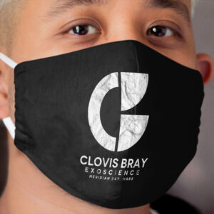 Clovis Bray Exoscience Logo inspired by Destiny Cloth Face Mask