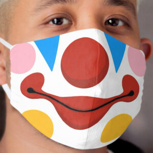 Clown Cloth Face Mask 2