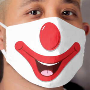 Clown Cloth Face Mask