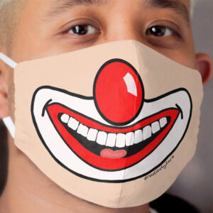 Clowning Around Cloth Face Mask